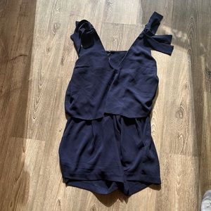 Open back romper